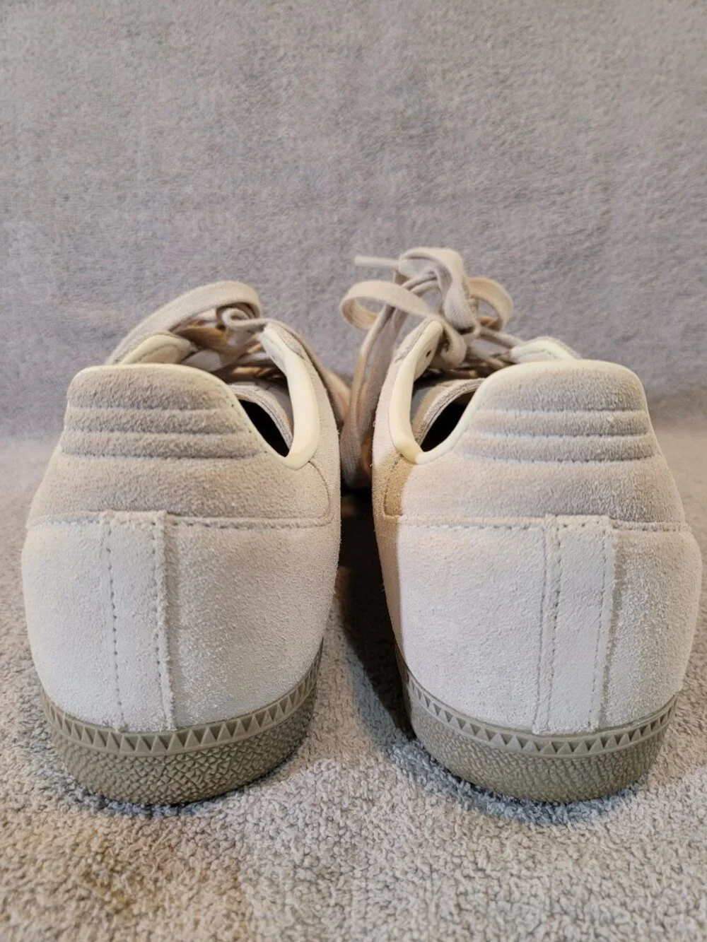 Adidas Samba OG Women's Size 9 Off White Copper Metallic Sneakers JQ2106 (#2216)